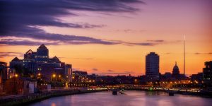Dublin Cityscape night
