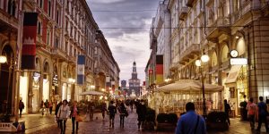 Street in Milan, Italy 

More:

 View public domain image source here